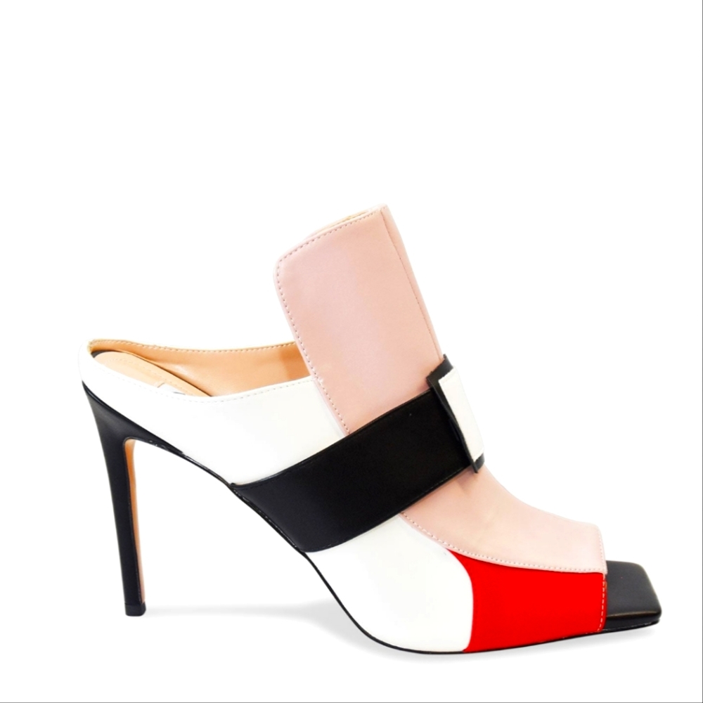 Peep Toe Mules